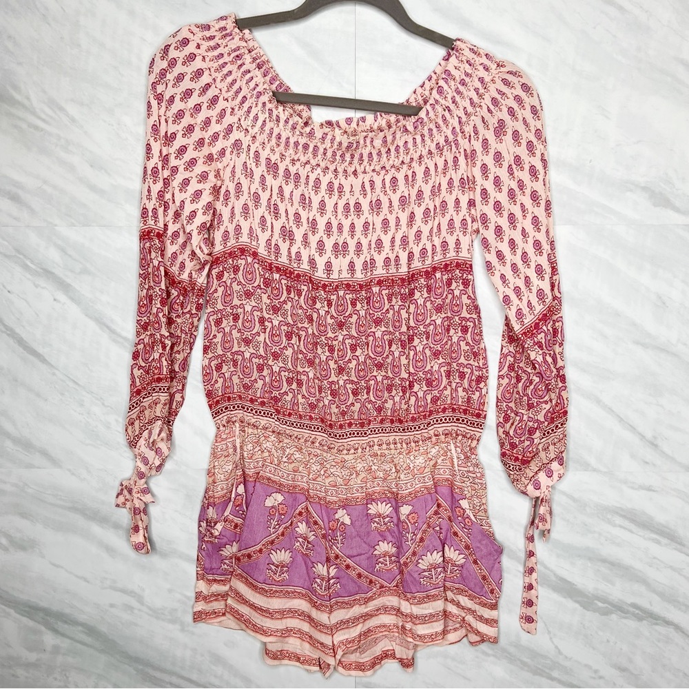 Blue Boheme Romper M/L